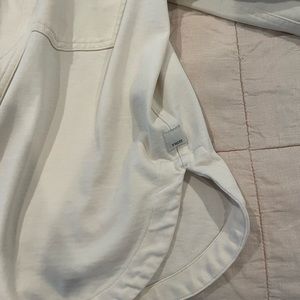 Vuori shirt jacket- ivory